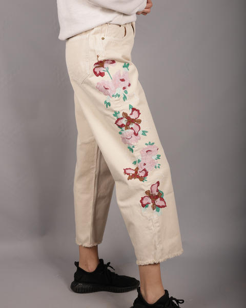 Mint & Berry Women's Beige Trouser M32-SS18-2 shr
