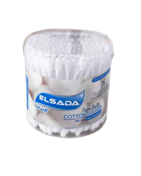 Elsada Cotton Swabs 200 Pcs | Elsada In Lebanon