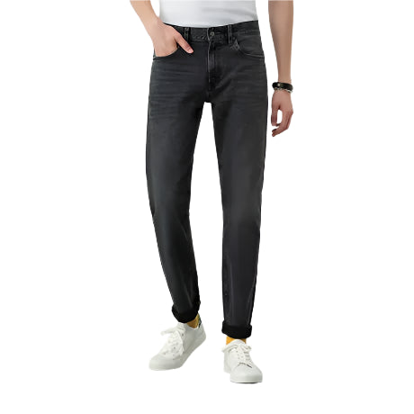 Wrangler Men's Dark Gray Low Waist Slim Jeans | Wrangler In Lebanon