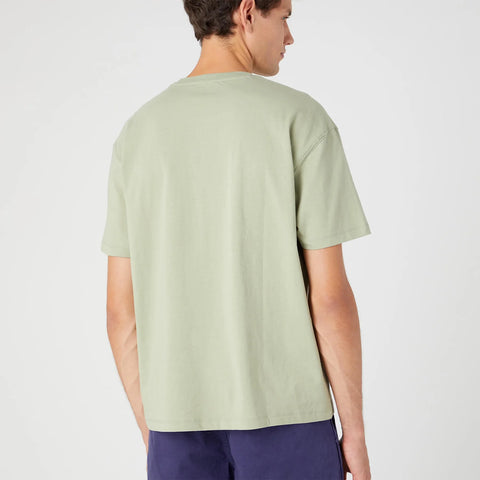 Wrangler Men's Light Green Casey Jones Pocket T-Shirt | Wrangler In Lebanon
