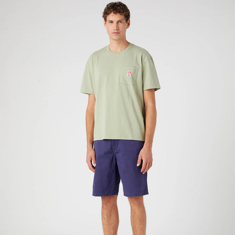 Wrangler Men's Light Green Casey Jones Pocket T-Shirt | Wrangler In Lebanon