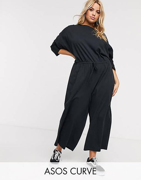 Asos Design Women's Black  Jumpsuit ANF1002