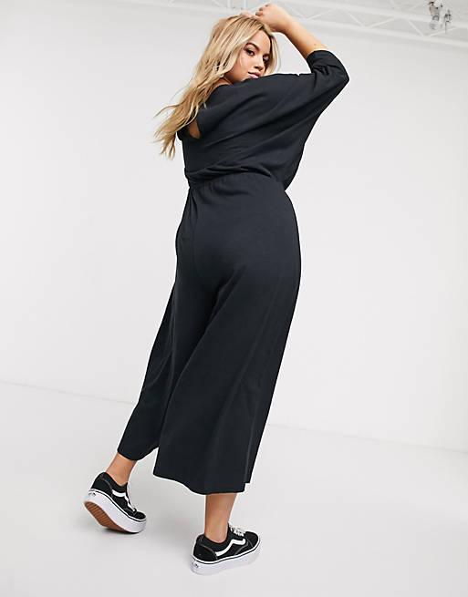 Asos Design Women's Black  Jumpsuit ANF1002