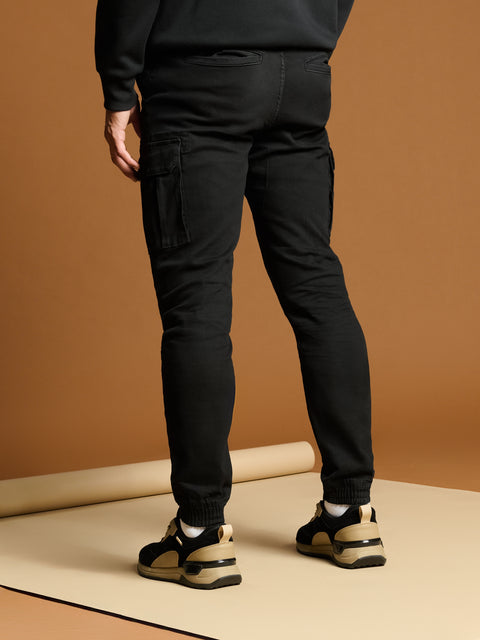 Sinsay Men's Black Cargo Jogger Pant|Sinsay In Lebanon