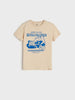 Sinsay Boys Beige Excavator Graphic T-Shirt | Sinsay in Lebanon