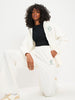 Sinsay women white sweatpant AYA