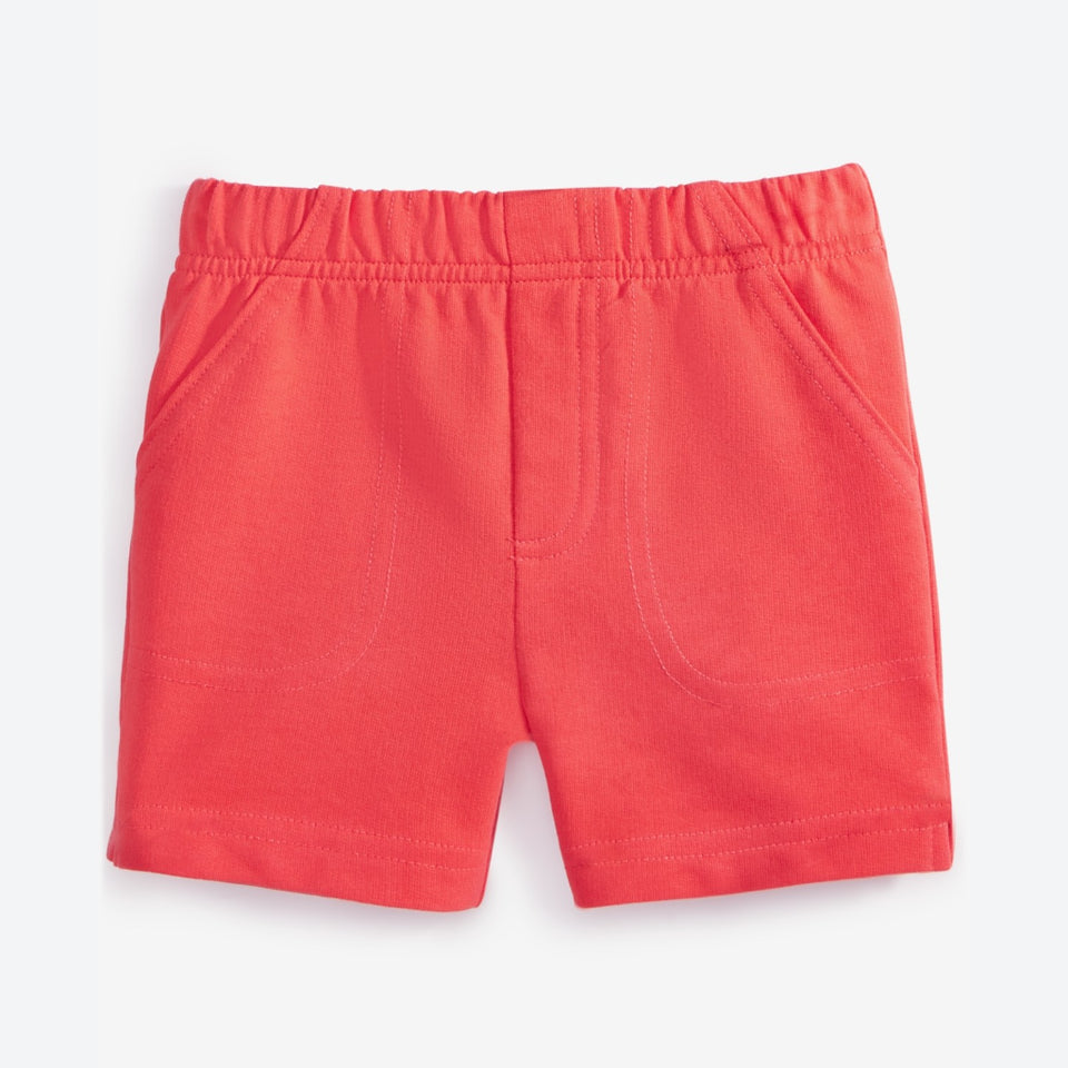 First Impression Baby Boy's Coral Pull-On Jersey Shorts