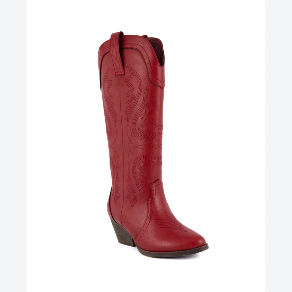Sugar Two-Step Women's Burgundy Western Boots