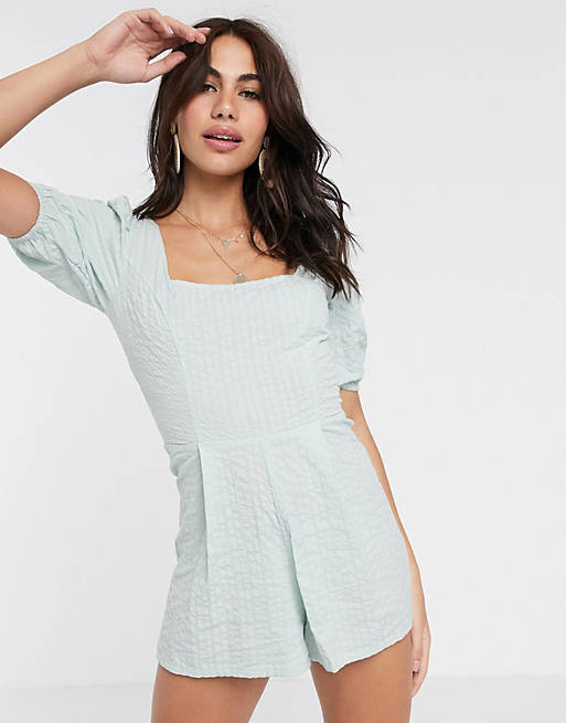 ASOS Design Women's Mint Playsuit AMF1269