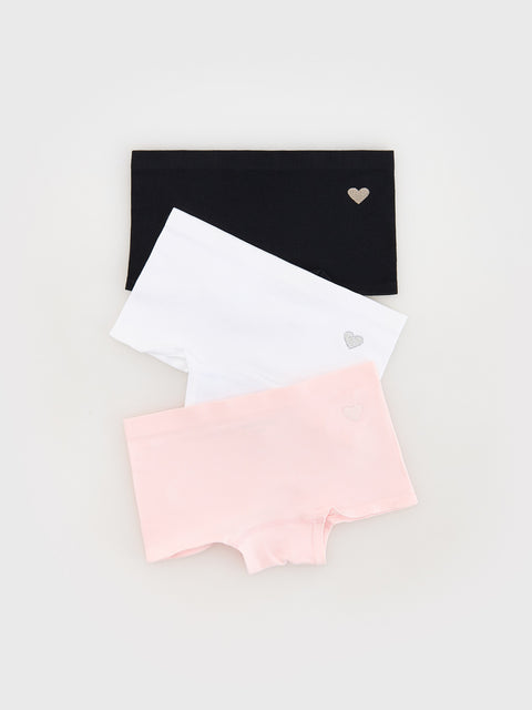 Reserved Girl's Multicolor Boxers 3 Pack | Reserved In Lebanon