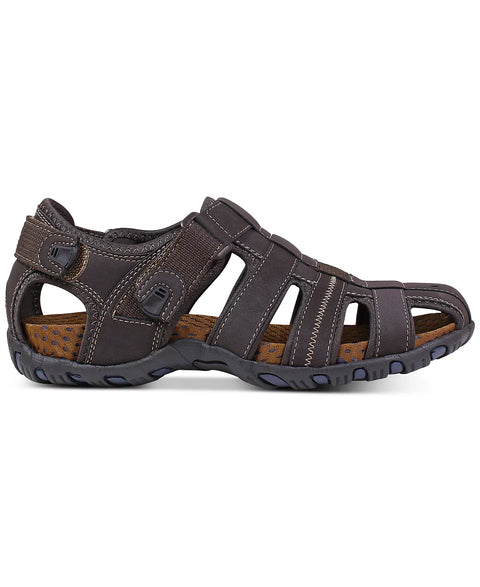 Nunn Bush Men's Brown Rio Bravo Fisherman Sandals | Nunn Bush In Lebanon