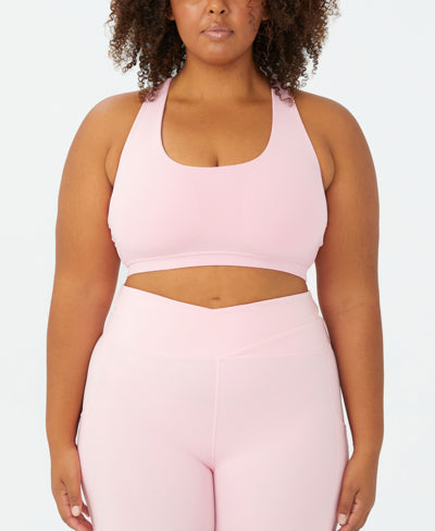Cotton;On Curve Women's Pink Sport Bra abf1037 ft8 shr
