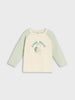 Sinsay Baby boy cream/mint green 1-pack blouse AYA