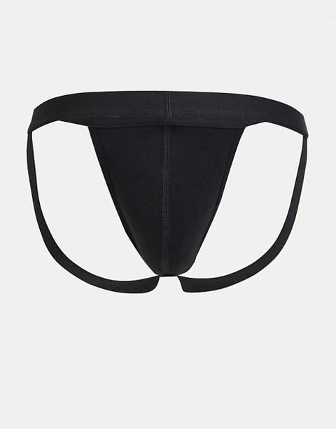 ASOS DESIGN Men's Black Jock ANF3516