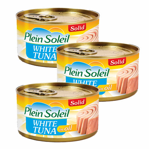 تونة Plein Soleil White في الزيت 185g*3