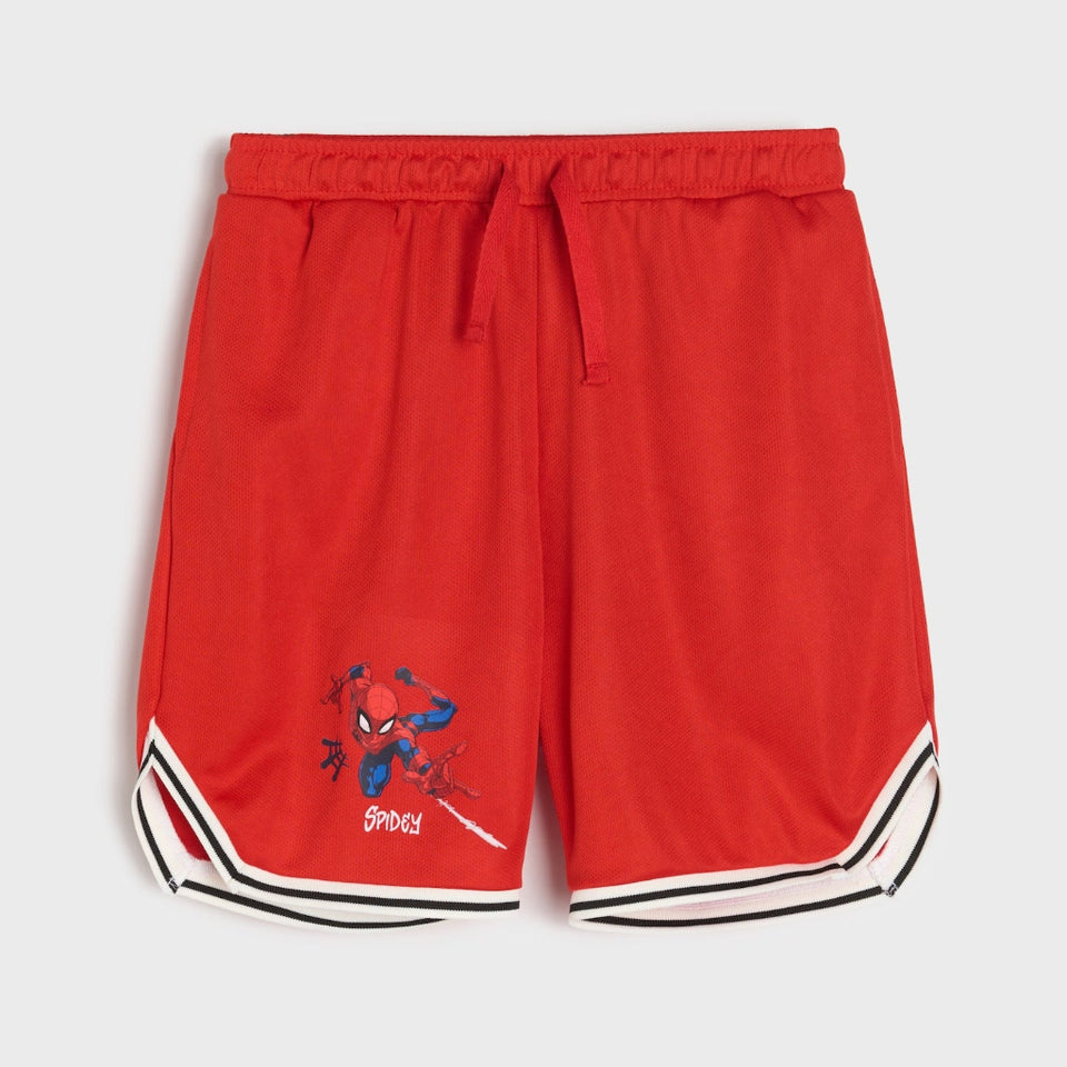 Sinsay Boy's Red Graphic Printed Short