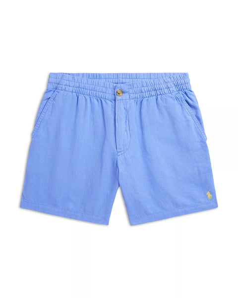Polo Ralph Lauren Boy's Blue Prepster Linen Cotton Short | Polo Ralph Lauren In Lebanon