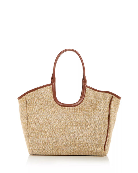Aqua Women's Beige Raffia Tote Bag | Aqua In Lebanon