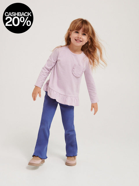 Reserved Baby Girl's Purple Leggings | Reserved In Lebanon
