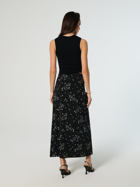 Sinsay Women's Black With Flowers white Skirt | Sinsay in Lebanon