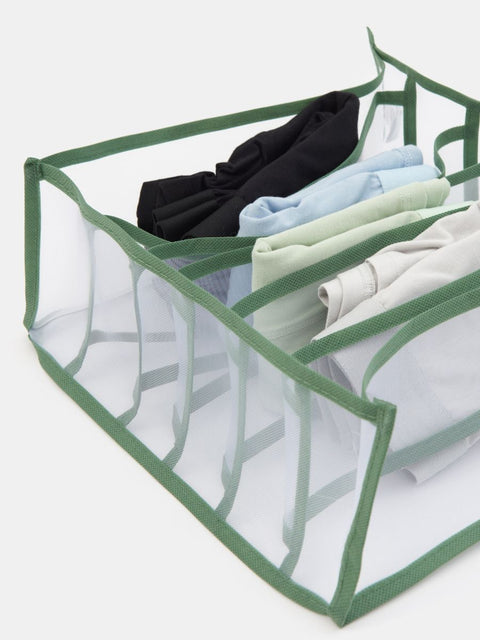 Sinsay White & Green Underwear's Organizer 32x32x12 cm | Sinsay In Lebanon
