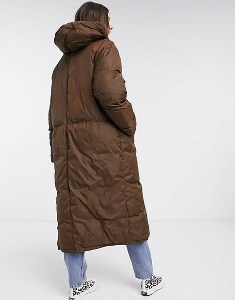 Asos Design Women's Brown Coat ANF325 (zone1)