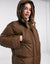 Asos Design Women's Brown Coat ANF325 (AN78)