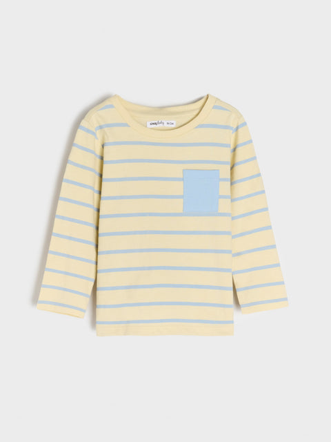 Sinsay Baby Boy's Cream Stripes Pack of 2 Blouse  | Sinsay in Lebanon