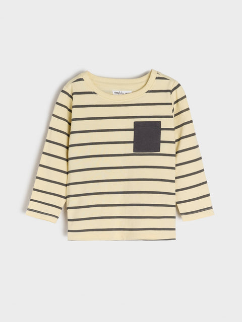 Sinsay Baby Boy's Cream Stripes Pack of 2 Blouse  | Sinsay in Lebanon