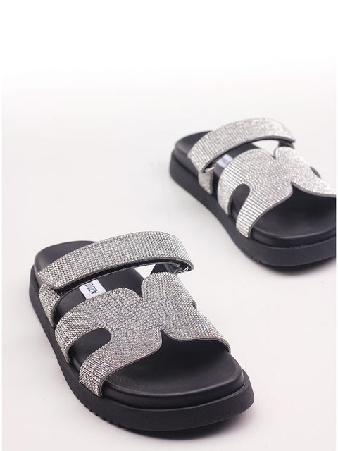 Steve Madden Women's Crystal Fabric Missile-R Sandal | Steve Madden In Lebanon