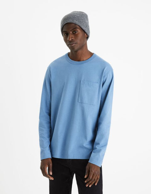 Celio Men's Blue Smart Blouse | Celio in Lebanon