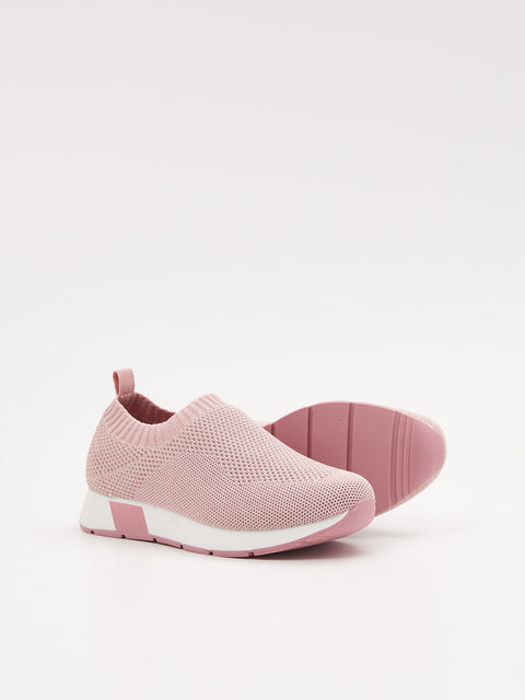 Sinsay Girl's Pastel Pink Slip-on Sports Trainers Sneakers | Sinsay In Lebanon