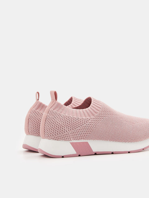 Sinsay Girl's Pastel Pink Slip-on Sports Trainers Sneakers | Sinsay In Lebanon