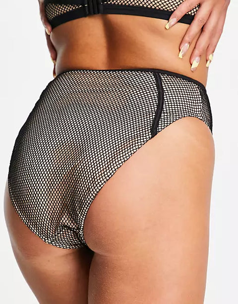 ASOS DESIGN Women's Black Bikini Bottom ANF1423