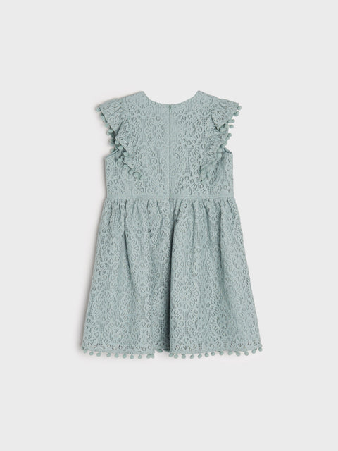 Sinsay Girl's Mint Green Lace Dress | Sinsay In Lebanon