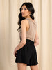 Sinsay Women's Black Linen Blend Shorts | Sinsay In Lebanon