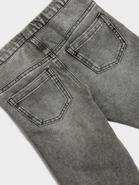 Sinsay Baby Girl's Grey Flared Jeans With Washed Effect | Sinsay In Lebanon