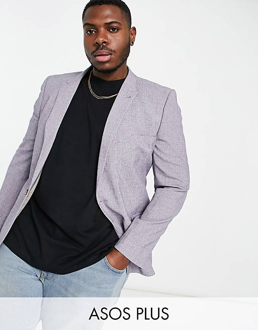 Asos grey blazer sale