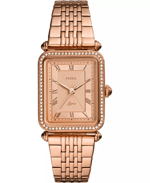Fossil Women’s Lyric Rose Gold-Tone Steel Watch | Sinsay in Lebanon