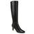 LifeStride Women's Black Faux Leather Galant Knee High Boots