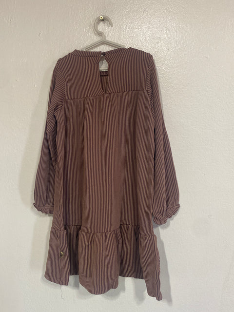 POMPdeLUX Girl's Multicolor Long-Sleeve Dress | POMPdeLUX in Lebanon