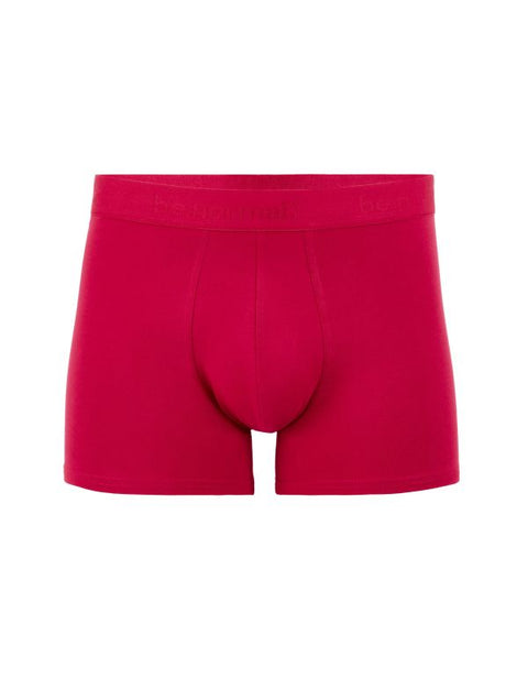 Celio Men’s Red Plain Stretch Cotton Boxer | Celio in Lebanon