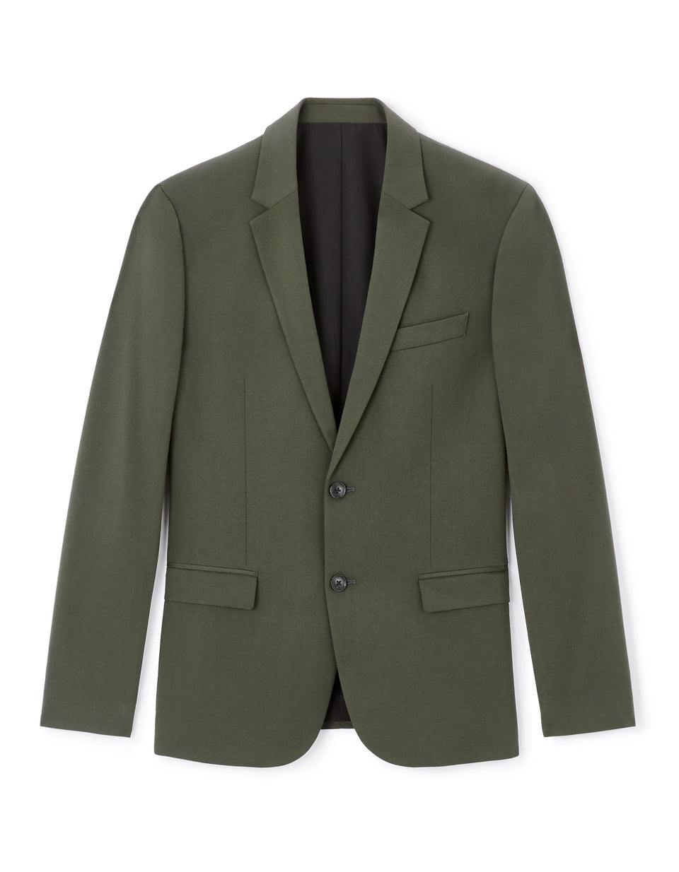 Celio Men's Dark Green Tailored Slim-Fit Blazer | Celio in Lebanon