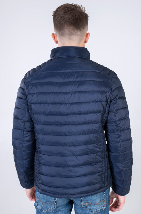 Tom Tailor Men's Navy Quilted Lightweight Jacket | Tom Tailor In Lebanon