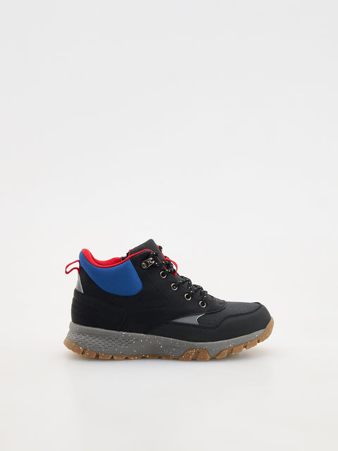 Reserved Boy's Black Ankle Boots With High Shaft | Reserved In Lebanon