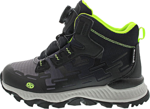 Dockers By Gerli Boy's Black Lace-up Boot | Dockers By Gerli In Lebanon