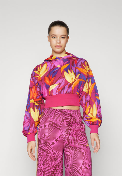 Adidas Women's Pink/Yellow Sportwear Hoodie  | Adidas  in Lebanon