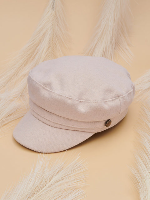 Sinsay Women's  Beige Simple Cap Hat| Sinsay in Lebanon