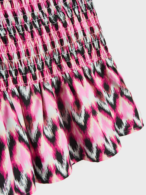 Sinsay Girl's Mylticolor Flared Mini Skirt | Sinsay In Lebanon