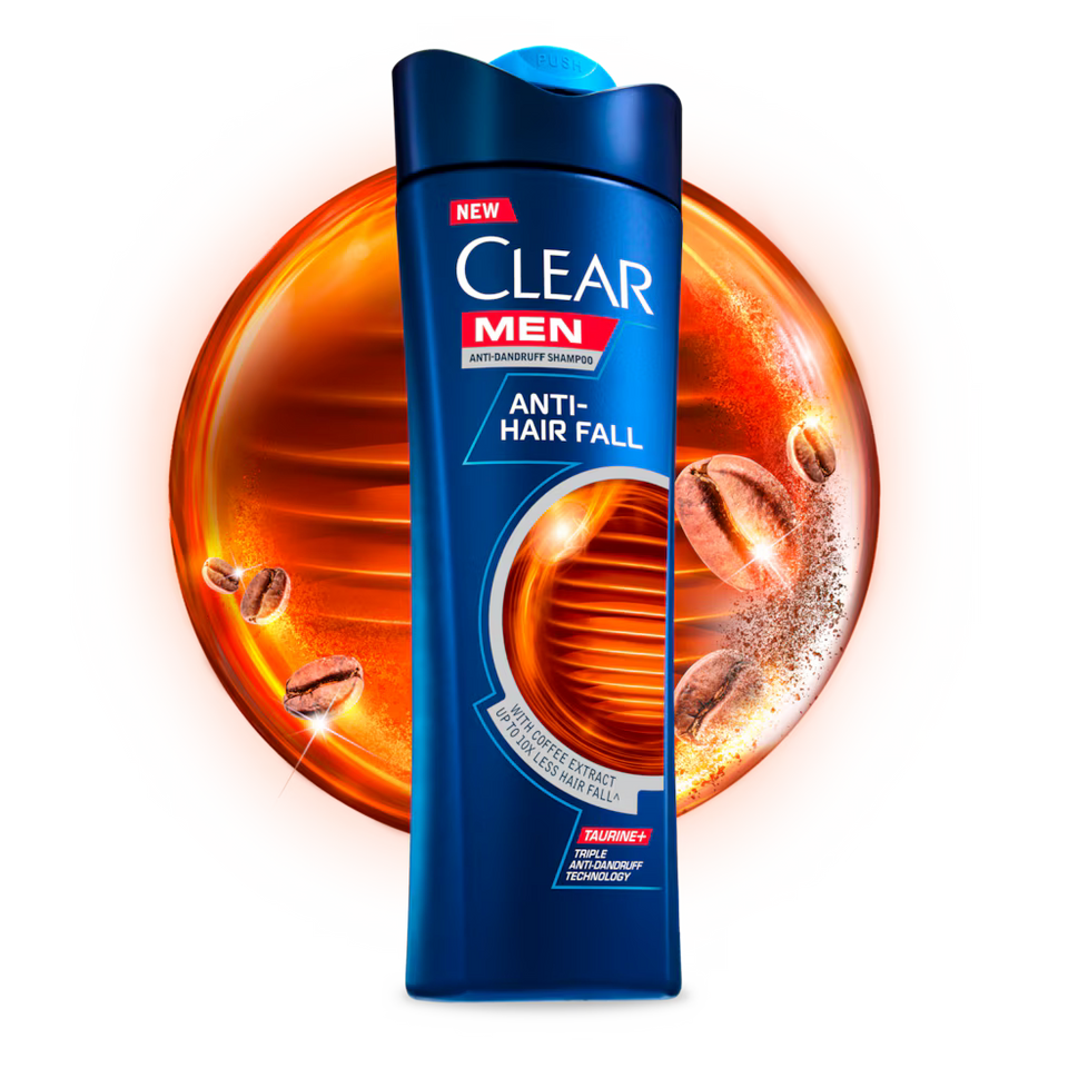 Clear Anti-Hair Fall Triple Anti-Dandruff Shampoo For Men 315ml | Clear In Lebanon